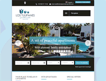 Tablet Screenshot of lostulipaneslanzarote.com